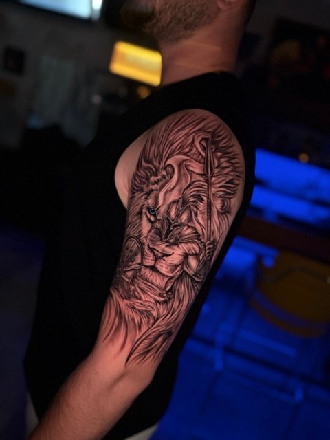 CK Tattoo Antalya stüdyosunda yapılan gerçek dövme çalışması - Kundu